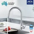 ACA Pull Out Kitchen Sink Mixer Tap Chrome Brass 360° Swivel Spout Basin Faucet