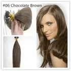 Nano Ring Hair Extensions Remy Russian Human Hair Micro Loop Bead Tip Thick 200G