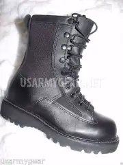 US Army Youth Kids Boys Military Waterproof Leather Goretex ICB Boots 3.5 W Bell