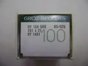 50 SIZE 65/025 GROZ-BECKERT UY154 GAS OVERLOCK SEWING MACHINE NEEDLES A506