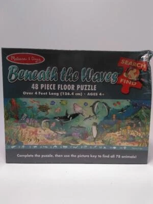 Melissa & Doug Puzzle (48 pcs, over 4 feet long) - FSC Certified- Damaged box
