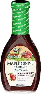 Maple Grove Farms Dressing Cranberry Balsamic 8.0 OZ