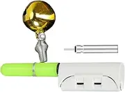 Fishing Rod Tip Light, Fishing Lights for Rods, Waterproof Lamp with Bell, Glowing Stick, Battery Included Light, 6x1 Inches Blue 1 Pack, for Sea and River, 2.4 X 0.24in, Versatile