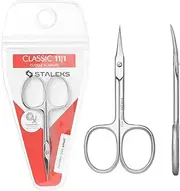 STALEKS PRO by Natury Nails Professional Cuticle Scissors - Ergonomic Rings - Classic 11/1