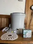 Manual Dehydrating Clothes Spin Dryer, USB Mini Ultrasonic Clothes Washer