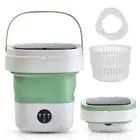 Portable Washing Machine12L Mini Washer with Foldable Design Has 3 smart Mode...