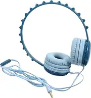 HOMOCONO Wearing a Wired Headset Stereo Wired Headphone Headset Headset Boys Headset Over Ear Headphone Over The Ear Noise Canceling Tablet Ear Muffs Green Abs