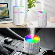 Mini Car Air Humidifier USB Portable Air Freshener with LED Night Light 2 Modes