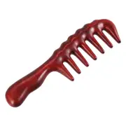 Hair Comb for Detangling - Wide Tooth Wood Comb for Curly Hair