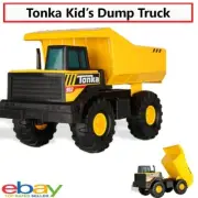 Tonka Steel Dump Truck Kids Sand Dirt Hauling Construction Vehicle Toy Sandpit