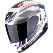 EXO-520 Evo Air Lena White Red Blue Full Face Helmet