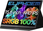 Portable Monitor 15.6 FHD USB HDMI Work From Home Laptop Second Screen