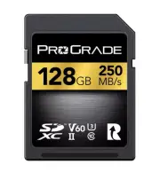 Sd Uhsii 128gb Card V60 “up To 130mb/s Write Speed And 250 Mb/s Read Speed | For