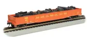 Bachmann 71910 HO Scale 50'6" Drop End Gondola Scrap Load Patapsco & Back Rivers