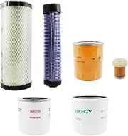 Filter Kit TA040-93230 HHK70-14070 HH164-32430 6A320-59930 HH3A0-82623 Compatible with Kubota L2501 L2800 L3200 L3400 L3700SU L3800 HST Tractor
