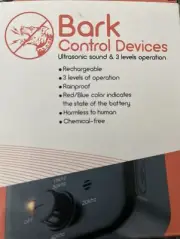Bark Control Device Anti-Barking Control Devices Dog Bark Dog Behavior Training