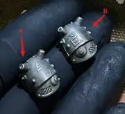 1/18 Scale Metal Shoulder Pad Model for 3.75'' Figure