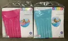 2 Pack Intex Transparent Inflatable Mat Floating Pool Lounge Raft Pink & Green