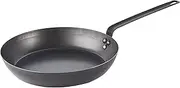 [Pyrolux] Industry Blue Steel Fry Pan/Skillet, 32 cm, Black