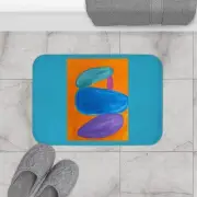 Colorful Abstract Bath Mat - Home Decor, Bathroom Accessory, Housewarming [...]