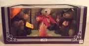Steiff Teddy Roosevelt Commemorative Set: Camp Fire Bears # 0210/22 New In Box