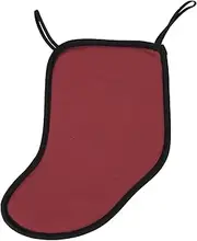 Violin Shoulder Rest Violin Velvet Shoulder Pad Violin Chin Rest Cover Protector for 4/4-4/3 Violin Red One Size