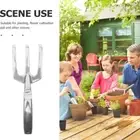 Aluminum Alloy Garden Rake Shovels Gardening Tool Set Gathering Leaf
