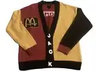 Travis Scott x McDonald's CPFM 4 Cactus Jack CJ Cardigan Medium Brand New