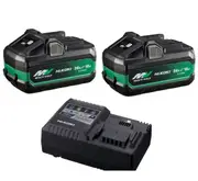 BRAND NEW HITACHI / HIKOKI BATTERY AND CHARGER KIT BSL36A18X UC18YSL3 18V LI-ION 5.0AH
