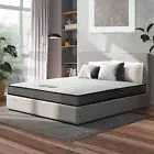 Bedra Double Mattress King Single Tight Top Bonnell Spring Bed Medium Firm 13CM