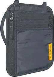 [VENTURE 4TH] Travel Wallet | RFID Passport Holder | Security Neck Pouch