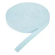 3/8"(1cm) 10 Yard Cotton Twill Tape Cotton Ribbons Bias Binding Tape Pastel Blue