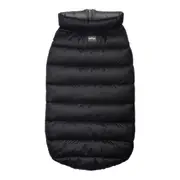 Dog Coat by Red Dingo Puffer Blackgrey 30 Cm