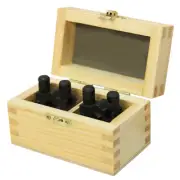 V Block & Clamp Set Steel Gauge Gage Machinist Tool 1-3/8 x 1-3/8 x 1-3/16 inch