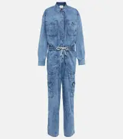[Marant Etoile] Marant Etoile Veado denim jumpsuit AU 8 blue