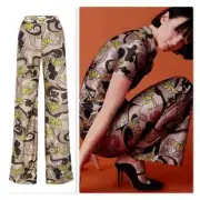 ALICE McCALL Womens Size 6 or US 2 Lucy in The Sky Smoke Multi Pants NEW $329