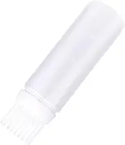 Scalp Comb Applicator Bottle – Hair Oil & Dye Dispenser with Measurement Scale | Refillable Empty Root Comb Bottle for Salon, Barber, or Home Use