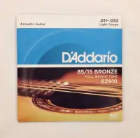 在飛比找Yahoo!奇摩拍賣優惠-立昇樂器 D'addario EZ910 民謠吉他弦 Dad