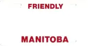 Design it Yourself Manitoba Bicycle Plate #2 - MAN2_BIKE