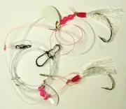 Sea Striker FF2-20NW Flounder Rig With White Bucktails