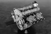 Abarth Simca engine 1962 Motor Show Car Old Photo 2