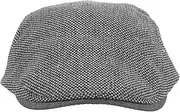 [NULYLU] Vintage Beret Cap Comfortable Wool Beret Hat Hats for Men Women Summer Running Beanie Dark Grey