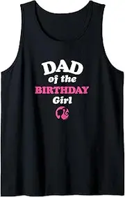 [Barbie] Dad Of The Birthday Girl Tank Top