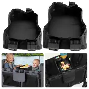 Stroller Tray Double Sided Stroller Plate Waterproof Stroller Snacks ☊