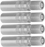4pcs Metal Tire Valve Stem Extensions Long Valve Stem Caps for Car Electric Scooter Bike Easy Install