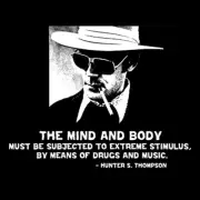 Hunter S Thompson T-Shirt Fear and Loathing in Las Vegas BlackSheepShirts