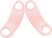 Healeved 2pcs Silicone Facial Tightening Straps for Sagging Skin Ear-hanging Lift V-shaped Contour Comfortable and Skin-friendly Design for Daily Use