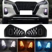 Fit For 2021-2023 Nissan Kicks LED DRL DayTime Running Lights Fog Lights Lamps (for: Nissan)