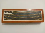 TYCO RC HO 2 LANE TRACK LOT ~ 12 PIECES