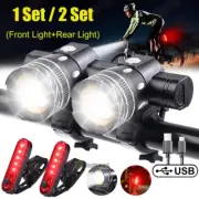 9000000LM Super Bright LED Bike Light USB Rechargeable Bicycle Front Headlight